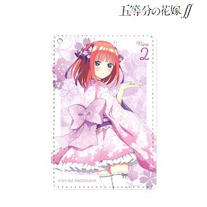 TV Animation [The Quintessential Quintuplets Season 2] [Especially Illustrated] Nino Cherry Blossoms Wasou Ver. 1 Pocket Pass Case (Anime Toy)
