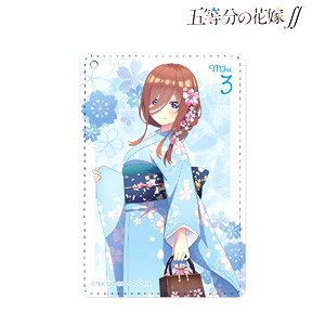TV Animation [The Quintessential Quintuplets Season 2] [Especially Illustrated] Miku Cherry Blossoms Wasou Ver. 1 Pocket Pass Case (Anime Toy)
