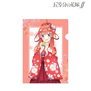 TVアニメ『五等分の花嫁∬』 描き下ろしイラスト 五月 桜和装ver. クリアファイル (キャラクターグッズ)