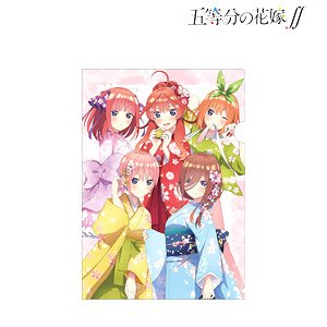 TV Animation [The Quintessential Quintuplets Season 2] [Especially Illustrated] Assembly Cherry Blossoms Wasou Ver. Clear File (Anime Toy)