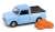 Tiny City Moris Mini Pickup with Accessory Blue (Diecast Car) Item picture1