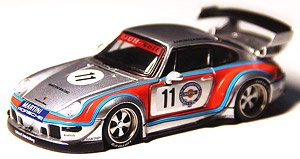 RWB 993 Silver #11 (Full Opening and Closing) (Diecast Car)