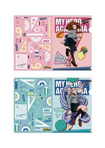 僕のヒーローアカデミア クリアファイルセット (3) 麗日&波動 (キャラクターグッズ)