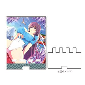 Big Smartphone Chara Stand [Shinovi Master Senran Kagura New Link] 09 Murasaki (Anime Toy)