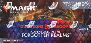MTG Adventures in the Forgotten Realms Set Booster Pack (English Ver.) (Trading Cards)