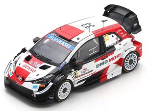 Toyota Yaris WRC No.33 2nd Rally Croatia 2021 Elfyn Evans - Scott Martin (Diecast Car)