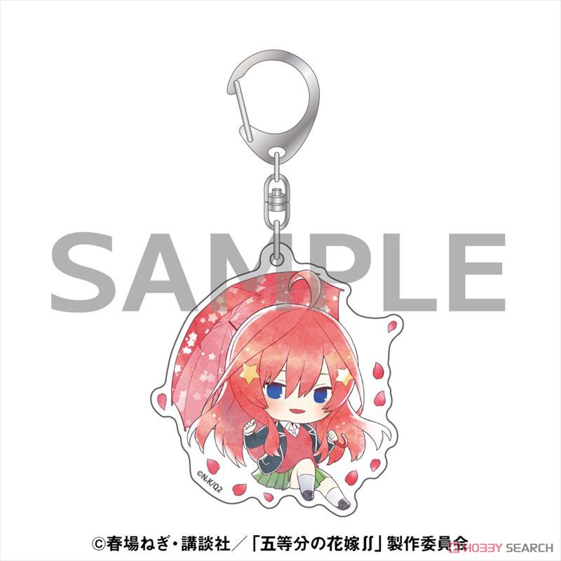 Kasakko The Quintessential Quintuplets Season 2 Acrylic Key Ring Itsuki Nakano (Anime Toy) Item picture1