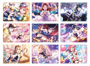 「ラブライブ！スクールアイドルフェスティバル ALL STARS」 下敷きコレクション Aqours (9個セット) (キャラクターグッズ)