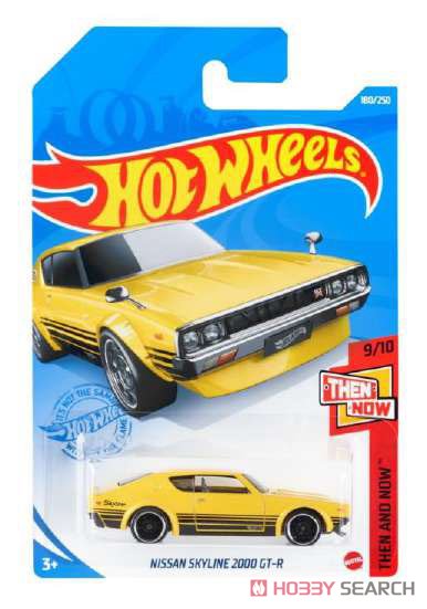 Hot Wheels Basic Cars Nissan Skyline 2000 GT-R (Toy) Package1