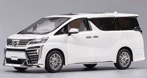 TOYOTA Vellfire Pearl White (右ハンドル仕様) (ミニカー)