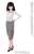 AZO2 Simple T-shirt II (White) (Fashion Doll) Other picture1