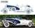 Duesenberg II SJ - White and Blue (Top-Down) (Diecast Car) Other picture1