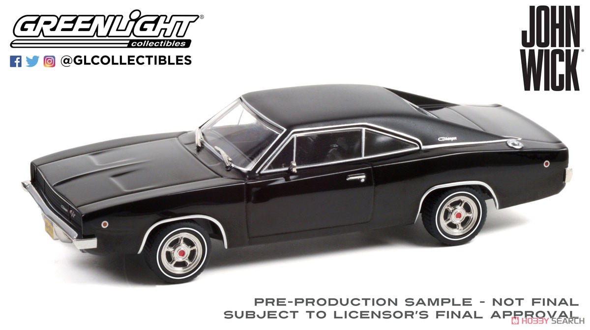 John Wick (2014) - 1968 Dodge Charger R/T (ミニカー) 商品画像1