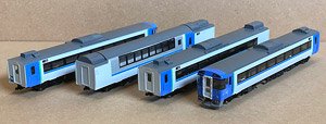 16番(HO) JR北海道 キハ183系7550番代 ペーパーキット 基本4両セット (4両セット) (組み立てキット) (鉄道模型)