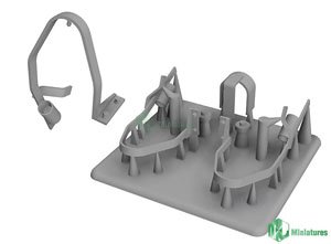 US M46 Patton Detail Up Set (Plastic model)