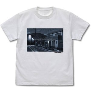 Laid-Back Camp Present from Nadeshiko T-Shirt White S (Anime Toy)
