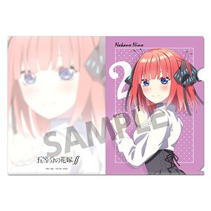 五等分の花嫁∬ 描き下ろしクリアファイル 中野二乃 クラシカル ver. (キャラクターグッズ)