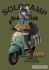 Laid-Back Camp Rin Shima & Scooter Full Color Work Shirt Moss M (Anime Toy) 商品画像3 Thumbnail