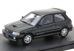 Toyota Starlet GT Turbo (1989) Blackish Green Metallic (Diecast Car)