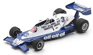 Tyrrell 008 No.3 5th German GP 1978 Didier Pironi (ミニカー)