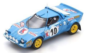 Lancia Stratos No.10 7th Rally Monte Carlo 1978 Michele Mouton - Francoise Concon (Diecast Car)