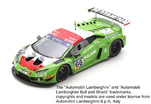 Team Poland - Lamborghini Huracan GT3 EVO No.66 - 2nd FIA Motorsport Games GT Cup Vallelunga 2019 A.Lewandowski - A.Janosz (Diecast Car)