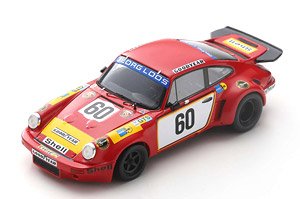 Porsche 911 Carrera RSR 3.0 No.60 24H Le Mans 1975 T.Hezemans M.Schrti (Diecast Car)