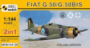 フィアット G.50/G.50bis 「イタリアンアロー」 2イン1 (プラモデル)