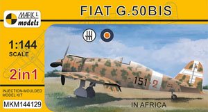 フィアット G.50bis 「アフリカ上空」 2イン1 (プラモデル)