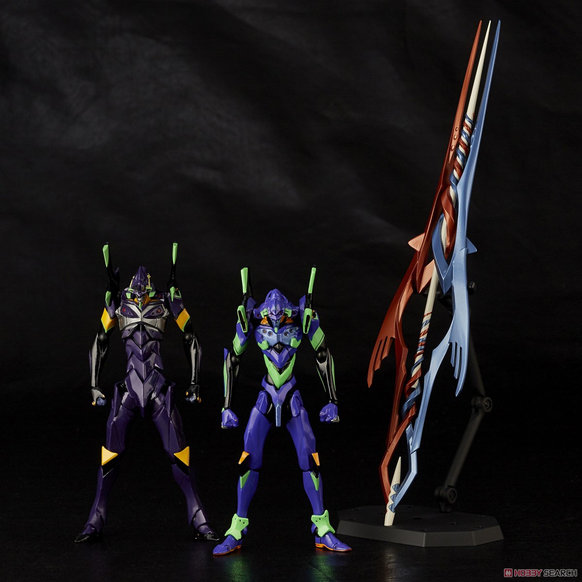 EVANGELION EVOLUTION EV-EX エヴァンゲリオン初号機＆エヴァンゲリオン第13号機+ガイウスの槍 (完成品) 商品画像11