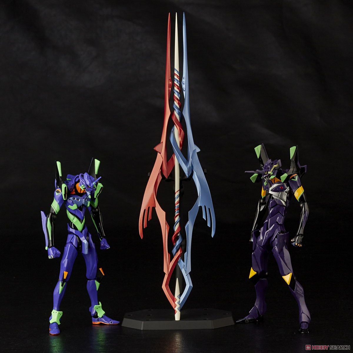 EVANGELION EVOLUTION EV-EX エヴァンゲリオン初号機＆エヴァンゲリオン第13号機+ガイウスの槍 (完成品) 商品画像7