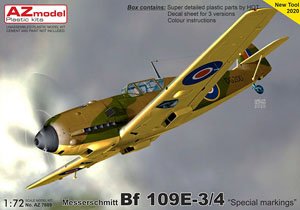 Bf109E-3/4 `Special Marking` (Plastic model)