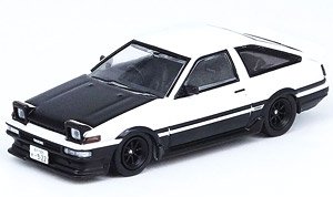 スプリンター トレノ AE86 ホワイト/ブラック (ミニカー)