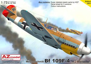 Bf109F-4 `H.J.Marseille` (Plastic model)
