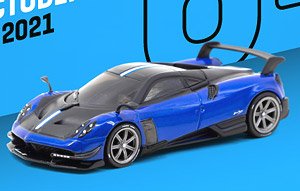 Pagani Huayra BC Blu Francia / Black (Diecast Car)