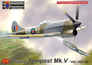 Tempest Mk.V `486.(NZ) SQ` (Plastic model)