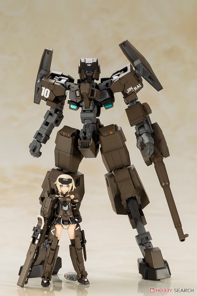 フレームアームズ・ガール ハンドスケール 轟雷 with 迅雷アーマー (プラモデル) 商品画像10