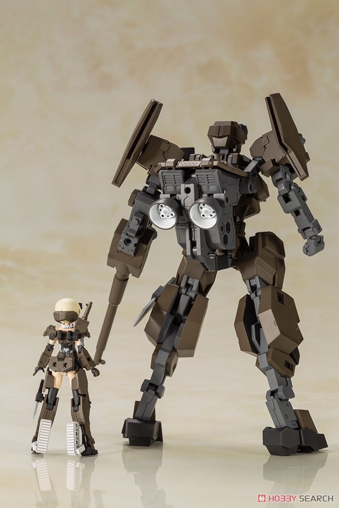 フレームアームズ・ガール ハンドスケール 轟雷 with 迅雷アーマー (プラモデル) 商品画像2