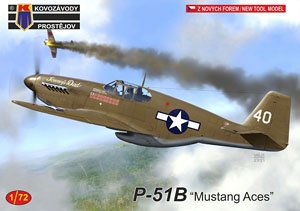 P-51B `Mustang Aces` (Plastic model)