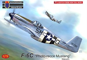 F-6C マスタング 偵察機型 「マルコムキャノピー」 (プラモデル)