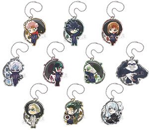 Pita! Deformed Jujutsu Kaisen Opening Acrylic Key Ring (Set of 10) (Anime Toy)