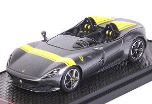 Ferrari Monza SP2 Metallic Grey (Diecast Car)