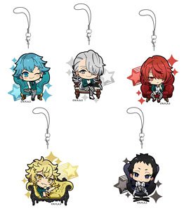 Pretty Boy Detective Club Chokokawa Acrylic Strap Vol.2 (Set of 5) (Anime Toy)