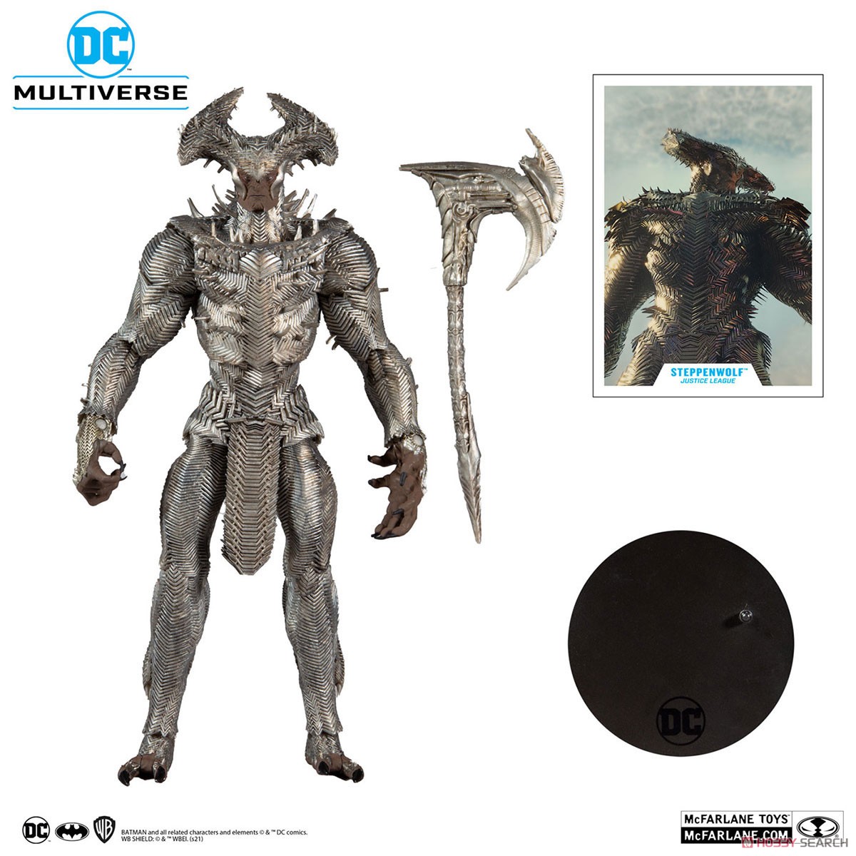 DC Comics - DC Multiverse: Action Figure - Steppenwolf [Movie / Zack Snyder`s Justice League] (Completed) Item picture7