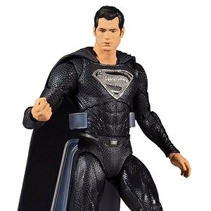 DC Comics - DC Multiverse: 7inch Action Figure - #057 Superman (Black Suit) [Movie / Zack Snyder`s Justice League] (Completed)