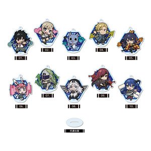 Edens Zero Marutto Stand Key Ring Vol.1 (Set of 10) (Anime Toy)