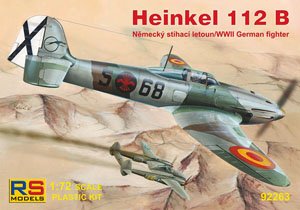 Heinkel 112 B Spanish AF (Plastic model)
