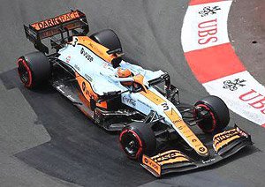 McLaren MCL35M No.3 McLaren Monaco GP 2021 Daniel Ricciardo (ミニカー)