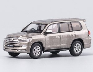 Toyota Land Cruiser LC200 RHD Gray (Diecast Car)