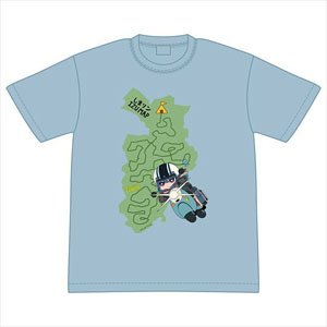 ゆるキャン△ SEASON2 しまリンIZU MAP Tシャツ M (キャラクターグッズ)